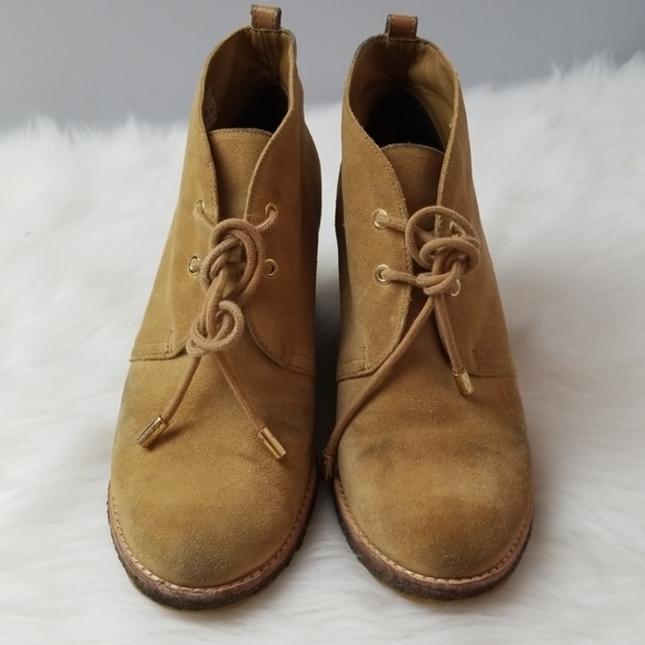 Tory Burch Suede Ankle Boots 10M - Picture 1 of 8